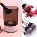 Ver imagem 4 de Limpador Pincéis Maquiagem Usb Automático Limpa Seca Rápido