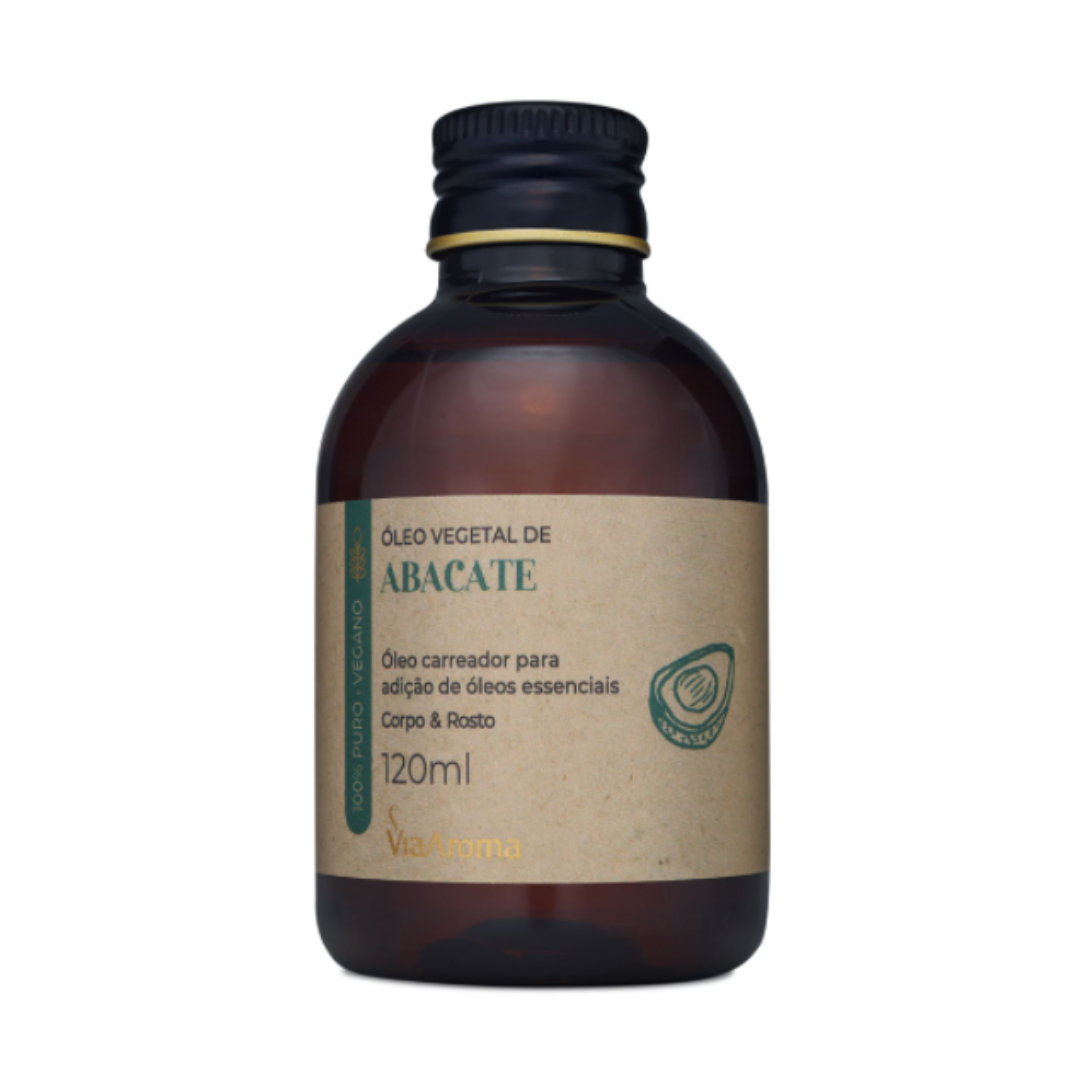 Oleo Vegetal Abacate Aromatherapy Via Aroma - 120ml