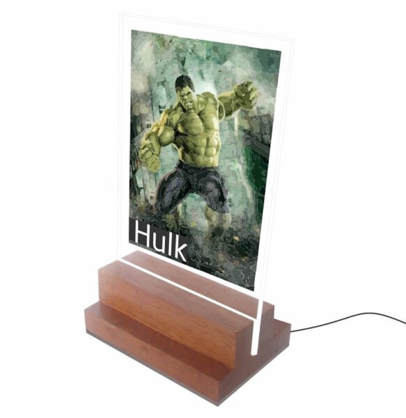 Abajur e Luminária - Hulk