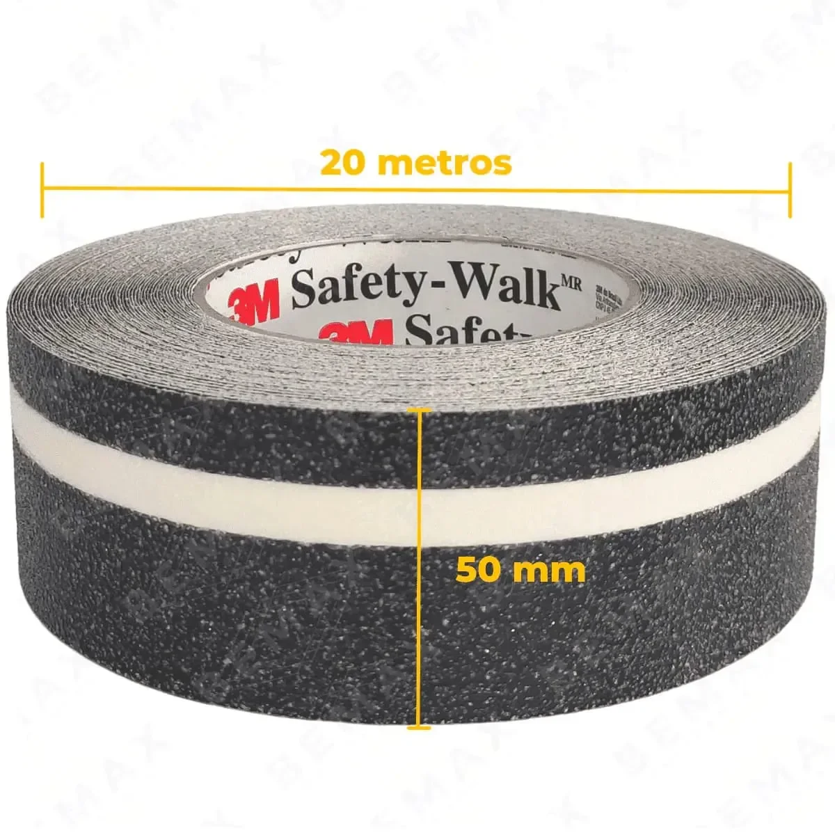 Fita Antiderrapante Safety Walk Fosforescente 50mmx20m 3m - 2