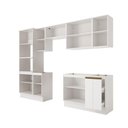 Ver imagem 3 de Lavanderia Modulada Kappesberg Celeste 9 Peças Branco 310,5cm