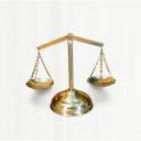 Ver imagem 1 de Balança Latão Símbolo Direito Justiça Decoração Artesanal P