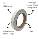 Ver imagem 2 de Fita de Borda Pvc Branco Tx 22mm X 20m Acabamento Moveis Mdf