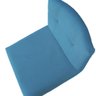 Kit 08 Banquetas Luma Base de Ferro Sued Azul Tiffany - D'classe Decor - 5