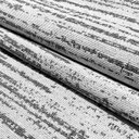 Ver imagem 5 de Tapete Sala Quarto Rústico Elegante 2,00m X 3,00m Decorativo Antiderrapante Abstrato Cru Cinza