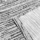 Ver imagem 6 de Tapete Sala Quarto Rústico Elegante 2,00m X 3,00m Decorativo Antiderrapante Abstrato Cru Cinza