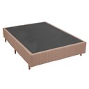 Ver imagem 5 de Cama Box Queen: Colchão Espuma D45 Polar Pérola Premium + Base CRC Rústico Clean(158x198)