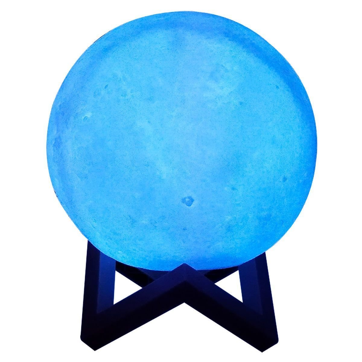 Ver imagem 3 de Luminária Lua Cheia Interponte 12 Cm com 7 Cores