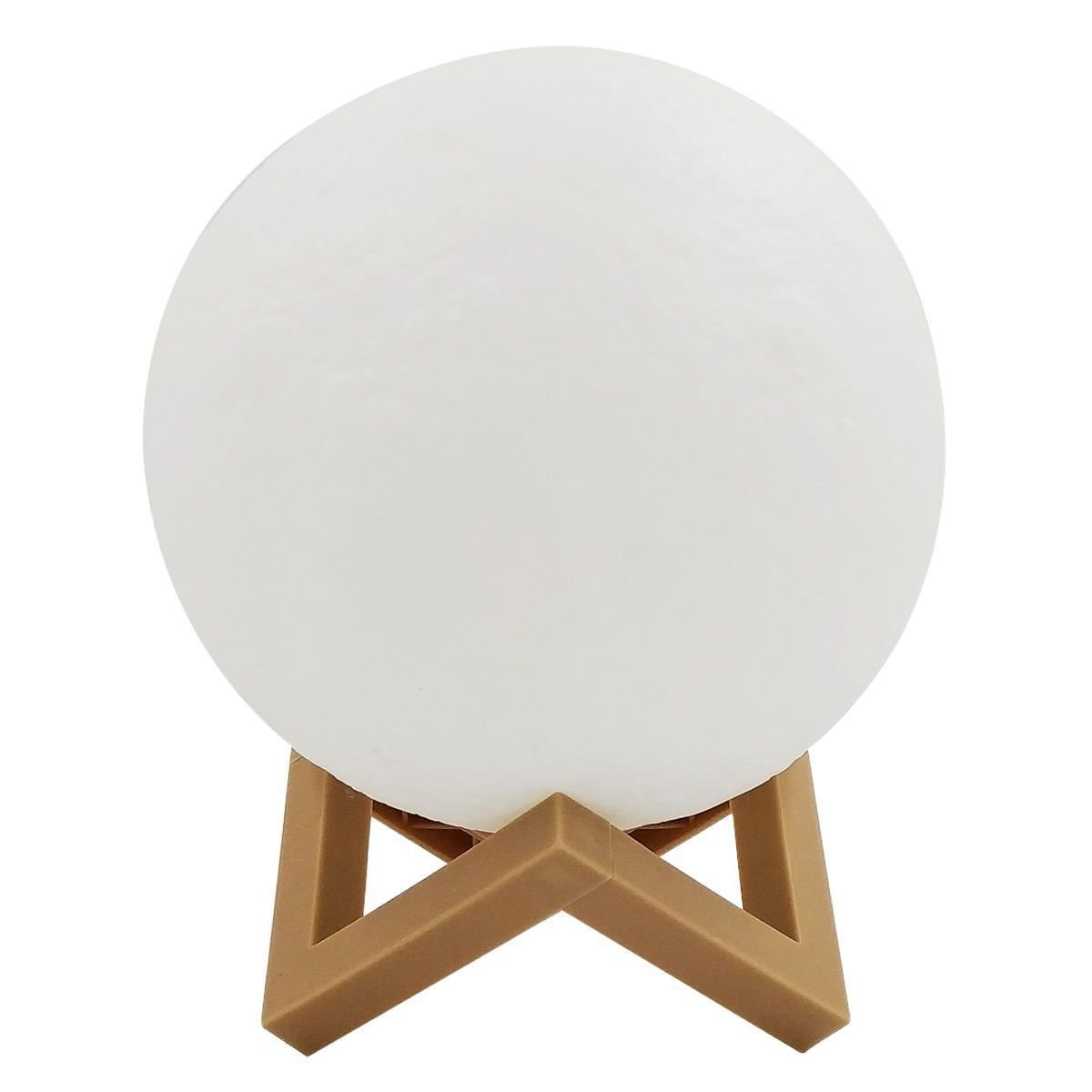 Luminária Lua Cheia Interponte 12 Cm com 7 Cores