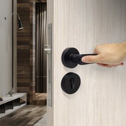 Fechadura Digital com Biometria SL135 Preta Papaiz - 2