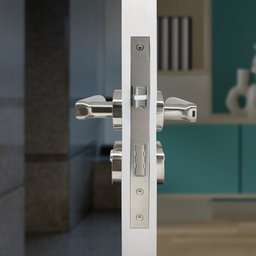 Fechadura Digital com Biometria SL135 Preta Papaiz - 3