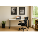 Ver imagem 2 de Mesa de Computador Estudo Industrial Cs 90x45cm 100% Mdf/aço