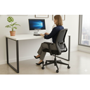 Ver imagem 2 de Mesa de Computador Estudo Industrial Cs 90x45cm 100% Mdf/aço