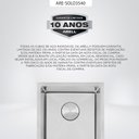 Ver imagem 4 de Kit Cuba Gourmet 35X40 E Válvula E Tampa E Escorredor Arell