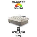 Ver mais imagens de Base Box Baú Casal 138x188 Linho com Colchão Audaz Molas Ensacadas