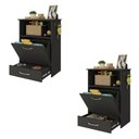 Ver imagem 5 de Balcão Multiuso/comedouro para Cães e Gatos Multimóveis Mp6026 Preto