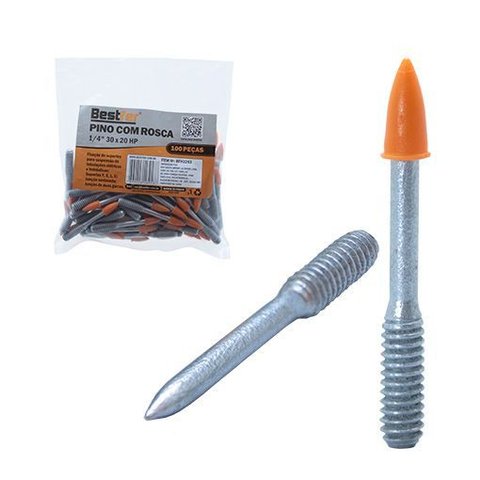Pino C/ Rosca 100pcs - Bestfer