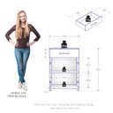 Ver imagem 4 de Armário Multiuso com Rodízio 2 Porta 1 Gaveta Primor