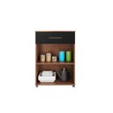 Ver imagem 3 de Armário Multiuso com Rodízio 2 Porta 1 Gaveta Primor