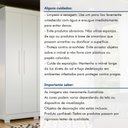 Ver mais imagens de Guarda Roupa Solteiro 6 Portas 4 Gavetas Flórida 100% MDF