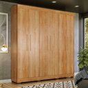 Ver imagem 1 de Guarda Roupa Solteiro 6 Portas 4 Gavetas Flórida 100% MDF