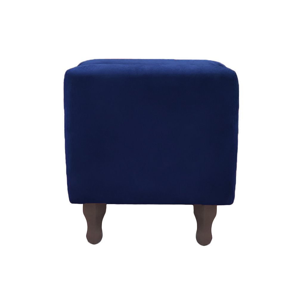 Recamier Bau Rico 140x Suede Azul Marinho - Majú Decor - 3