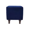 Recamier Bau Rico 140x Suede Azul Marinho - Majú Decor - 3