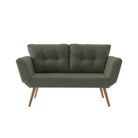 Sofa Cama 142,0cm 85,0cm x 70,0cm Adele T1074 Verde