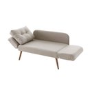 Ver imagem 2 de Sofa Cama 142,0cm 85,0cm x 70,0cm Adele T1074 Bege