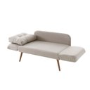 Ver imagem 4 de Sofa Cama 142,0cm 85,0cm x 70,0cm Adele T1074 Bege