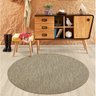 Tapete 140cm Redondo New Boucle Tapetes São Carlos - 1