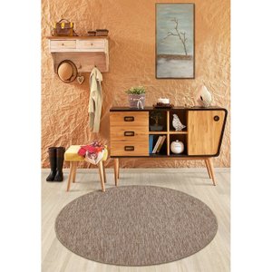 Tapete 140cm Redondo New Boucle Tapetes São Carlos