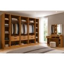 Ver imagem 1 de Quarto Modulado Casal 10 Peças Liga QM38 Canela Kappesberg