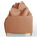 Ver imagem 5 de Sofá Fixo 4 Lugares Luxo 280cm Camila Marrom Terracota