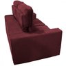 Sofá para Sala Reclinavel Estofado Price 180cm Veludo Vinho - 4