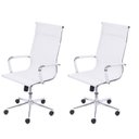 Ver imagem 1 de Kit 2 Cadeiras Escritorio Presidente Esteirinha Tela Mesh 3303