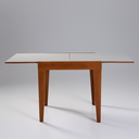 Ver imagem 3 de Mesa de Jantar Extensível Tampo com Vidro e Pés em Madeira Maciça Tock