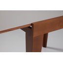 Ver imagem 6 de Mesa de Jantar Extensível Tampo com Vidro e Pés em Madeira Maciça Tock