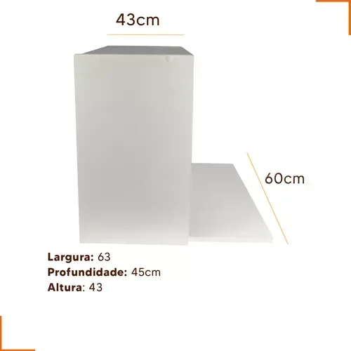 Ver imagem 3 de Suporte para Micro-ondas e Forno Elétrico 100% Mdf