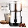 Moedor Doméstico Mini Pulverizador Elétrico de Ervas de Aço Inoxidável Lâmina 110v - 5