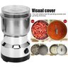 Moedor Doméstico Mini Pulverizador Elétrico de Ervas de Aço Inoxidável Lâmina 110v - 4