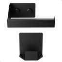 Ver imagem 5 de Kit Acessórios para Banheiro Preto 5 Peças Master Slim Df