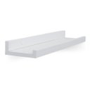 Ver imagem 1 de Prateleira Premium Criativa (Selo Fsc) 80 x 9 cm Branca com Revestimento Melaminico Bemfixa