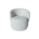 Ver imagem 6 de Kit Namoradeira + 2 Poltronas Decorativa Beatriz Orgânica Linho Bege