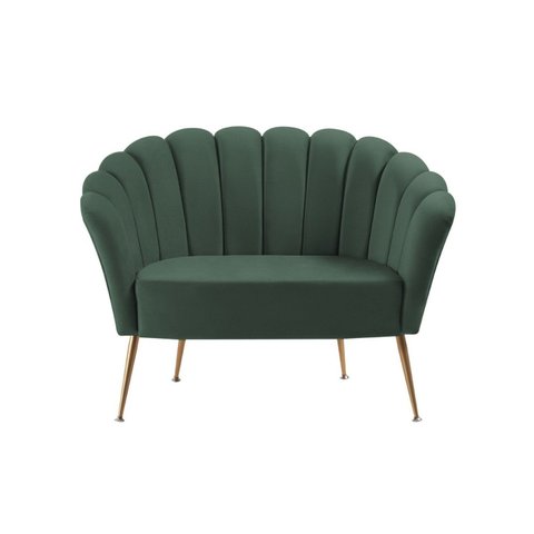 Sofá 2 Lugares 135cm Pétala Verde