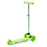 Patinete Infantil 3 Rodas Radical 60kg Scooter Dobravel Altura Ajustavel Design Moderno Verde - 3