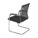 Ver imagem 2 de Kit 5 Cadeiras Escritorio Interlocutor Fixa Tela Mesh Roma 3312