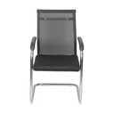 Ver imagem 3 de Kit 5 Cadeiras Escritorio Interlocutor Fixa Tela Mesh Roma 3312