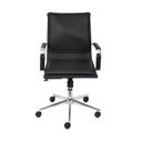 Ver imagem 3 de Kit 4 Cadeiras Escritorio Diretor Design Italiano com Relax Corino 3304 Preto
