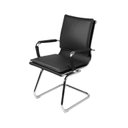 Ver imagem 4 de Kit 4 Cadeiras Escritorio Interlocutor Design Italiano com Relax Corino 3304 Preto